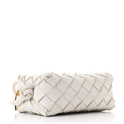 Bottega Veneta Nappa Intrecciato Candy Loop Camera Bag White 4 of 10