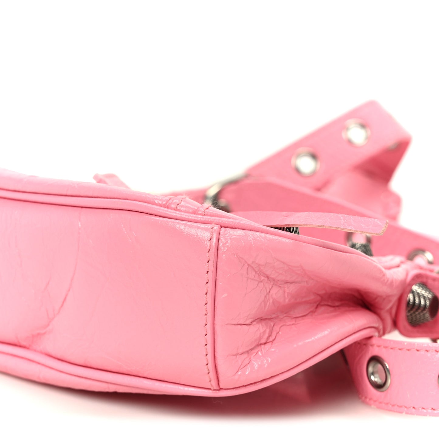 Agneau Arena XS Le Cagole Shoulder Bag Sweet Pink