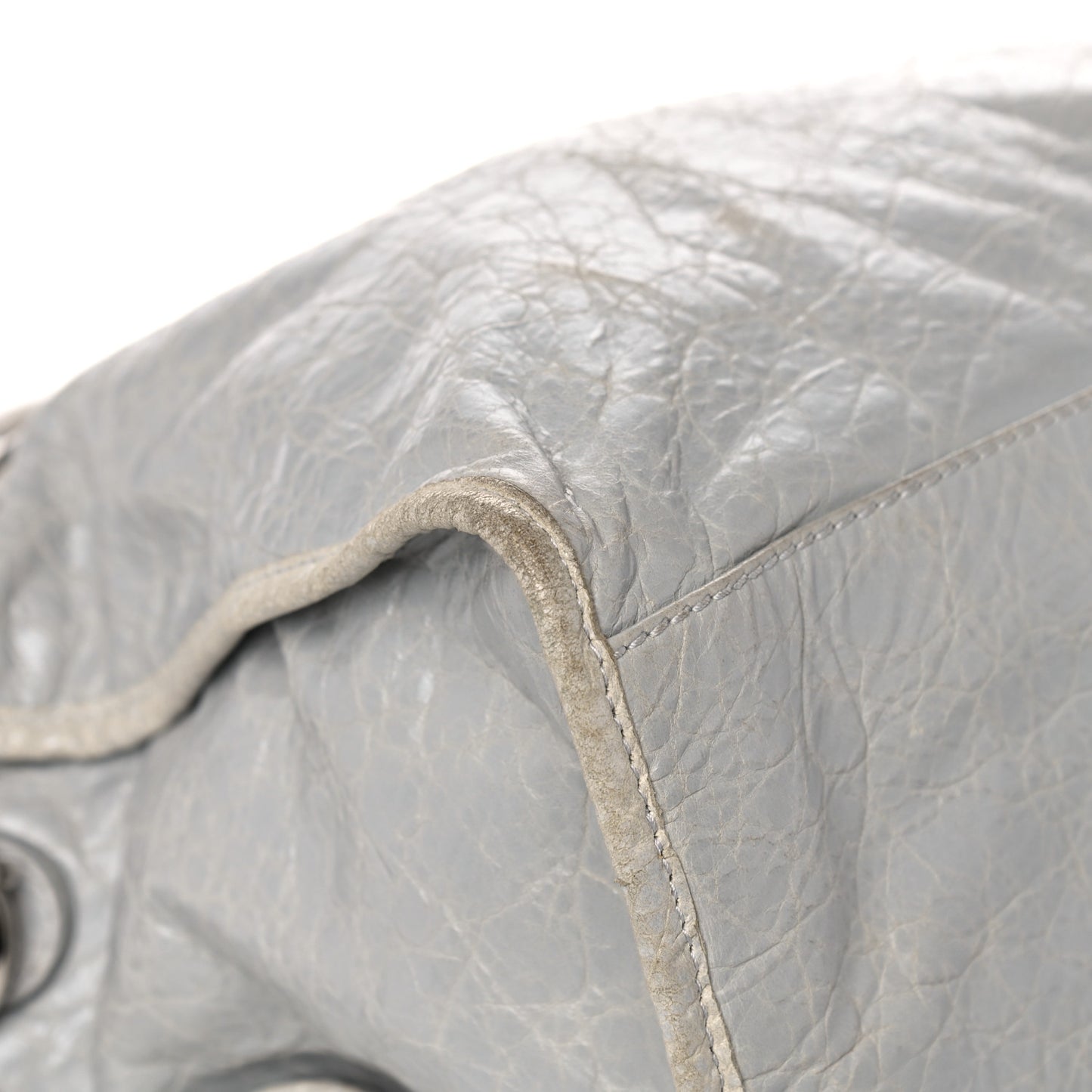 Agneau Giant 12 Silver Hardware City Gris Ciment
