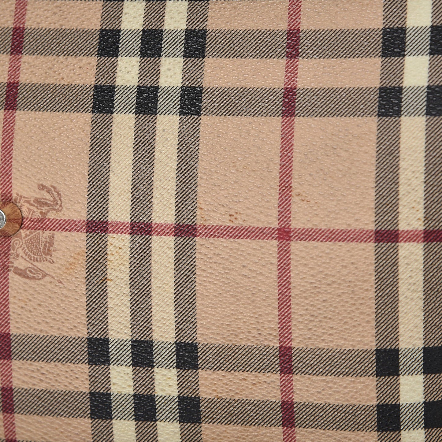 Haymarket Check Metal Stitch Lowry Dark Brown