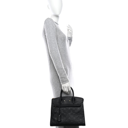 Louis Vuitton Empreinte Pont Neuf MM Black 2 of 14