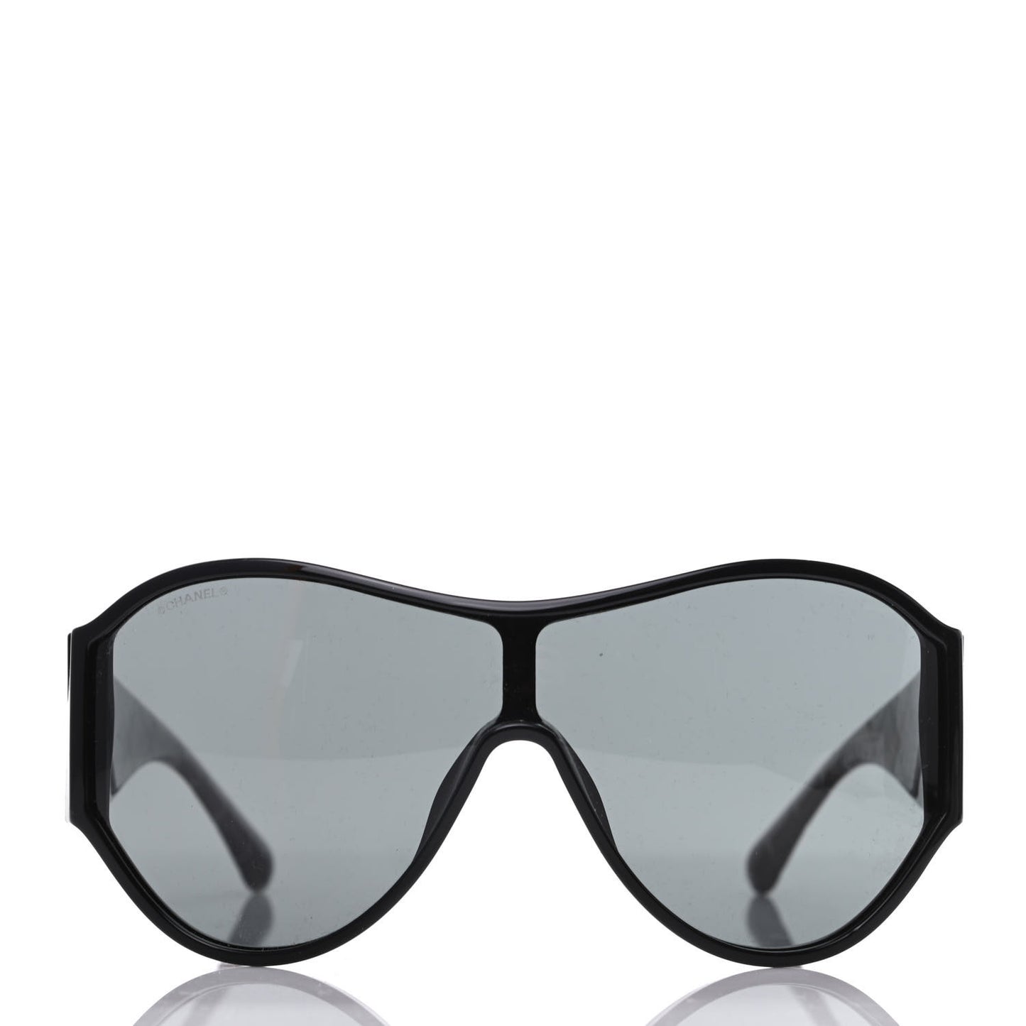 Acetate Quilted CC Sunglasses 5426 Black