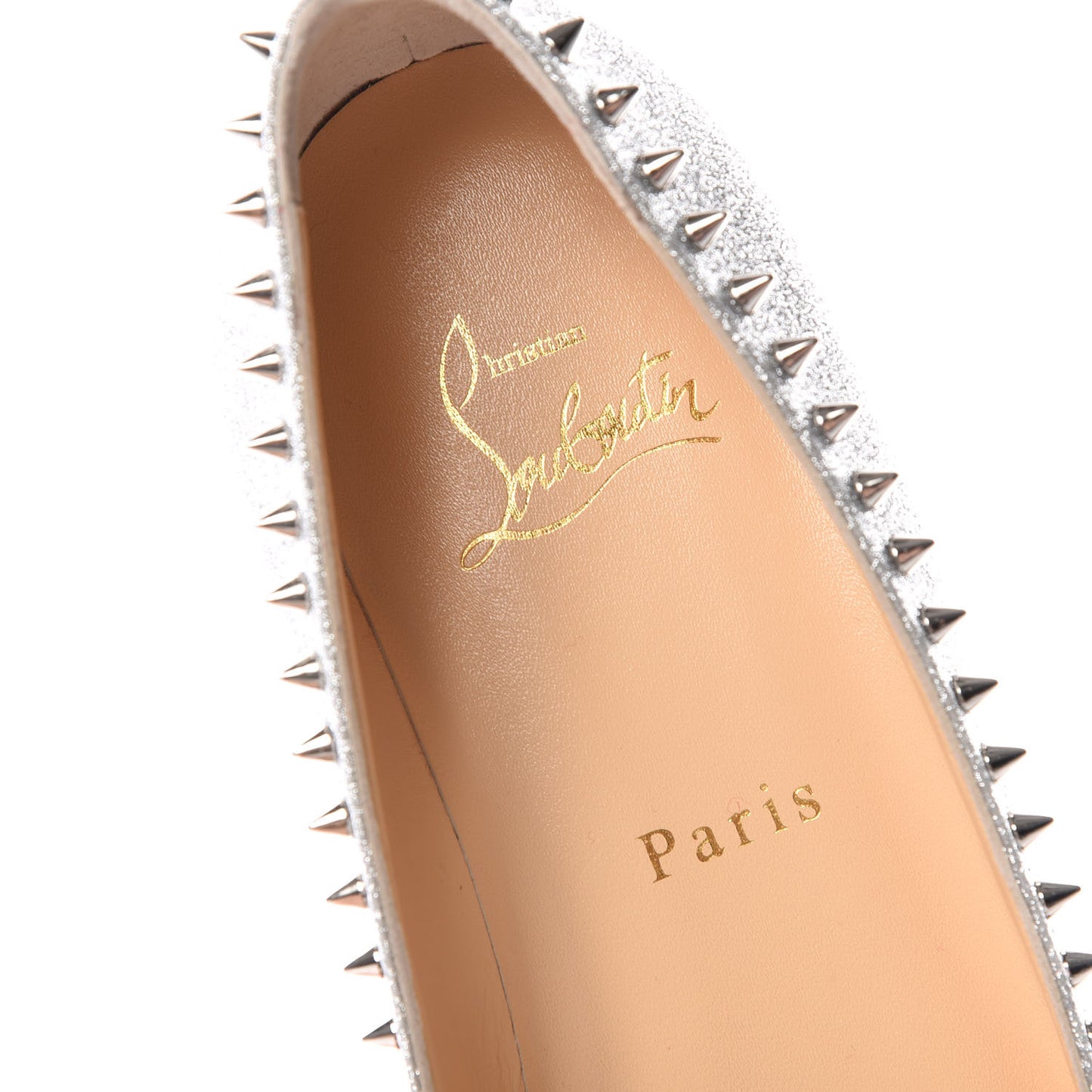 Mini Glitter Anjalina Flats 36 Silver