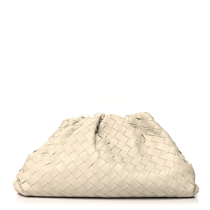 Bottega Veneta Nappa Maxi Intrecciato The Pouch Oversized Clutch Plaster 1 of 10
