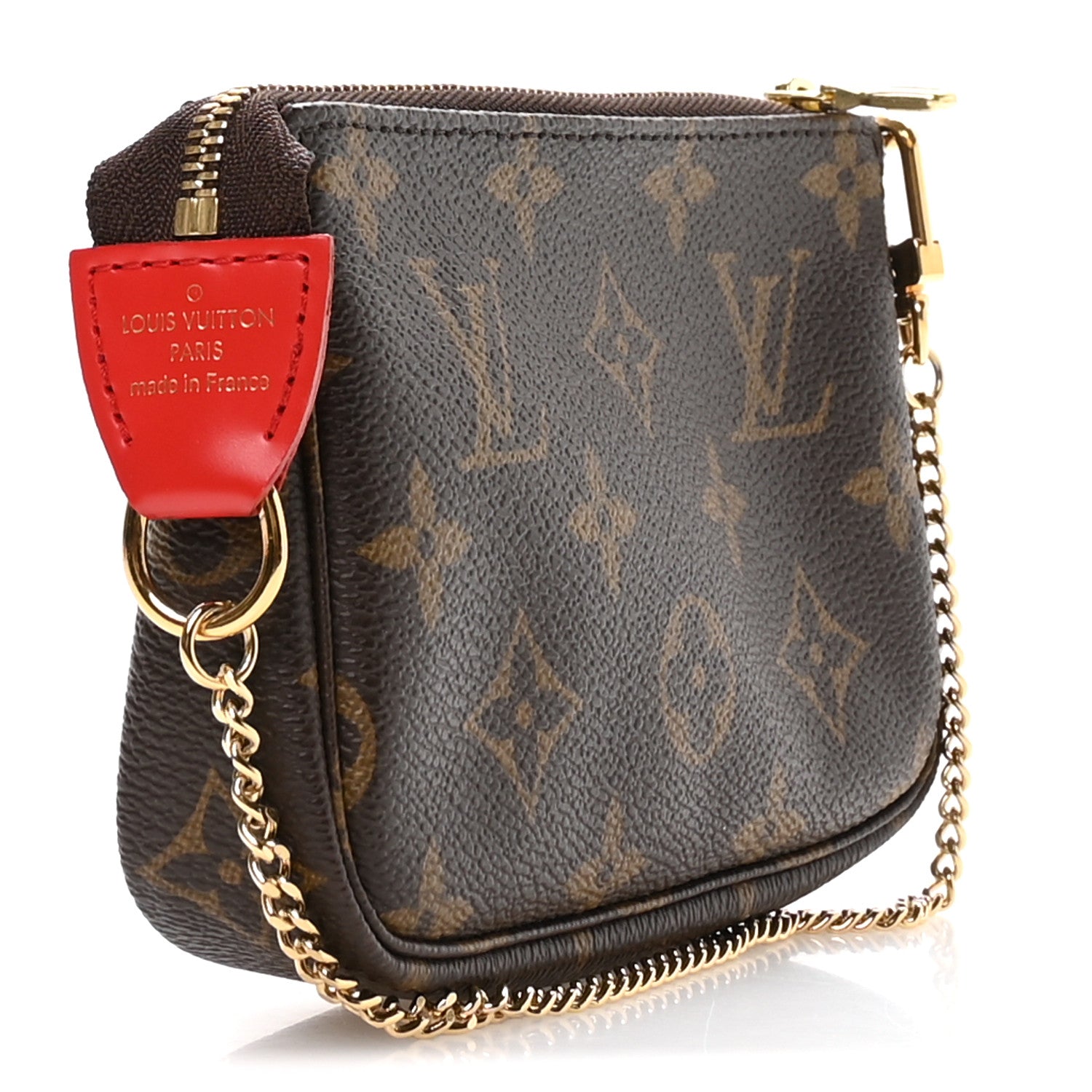 Louis Vuitton Monogram 2020 Christmas Animation Bumper Cars Mini Pochette Accessories Coquelicot 3 of 7