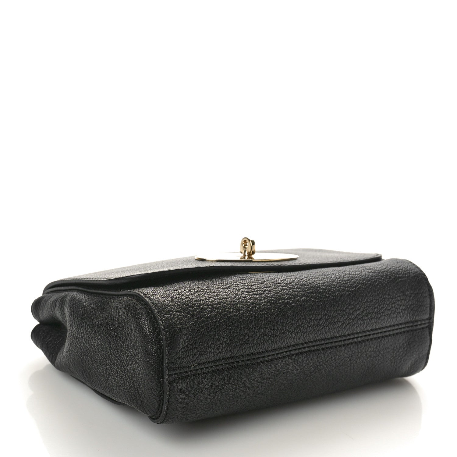 Mulberry Glossy Goatskin Small Lily Flap Black 4 of 9