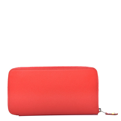 Hermes Epsom Silk'In Wallet Rose Jaipur 1 of 6
