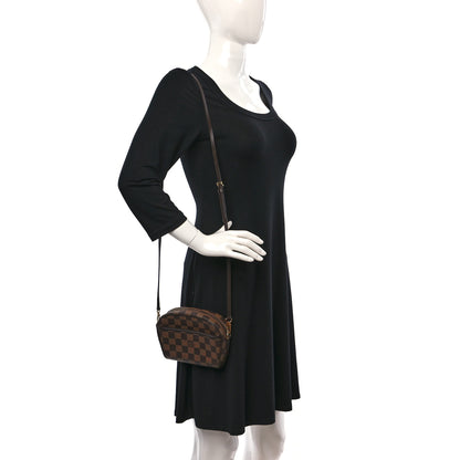 Louis Vuitton Damier Ebene Pochette Ipanema 3 of 9