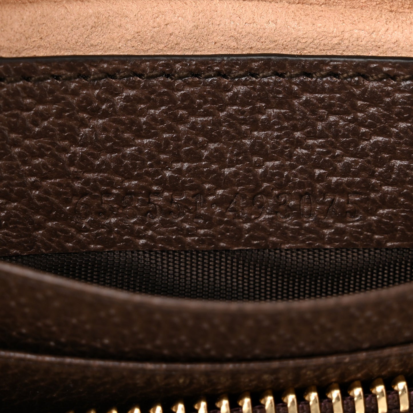 Monogram Jumbo GG Textured Dollar Calfskin Web Mini Ophidia Half Moon Hobo Camel Ebony New Acero