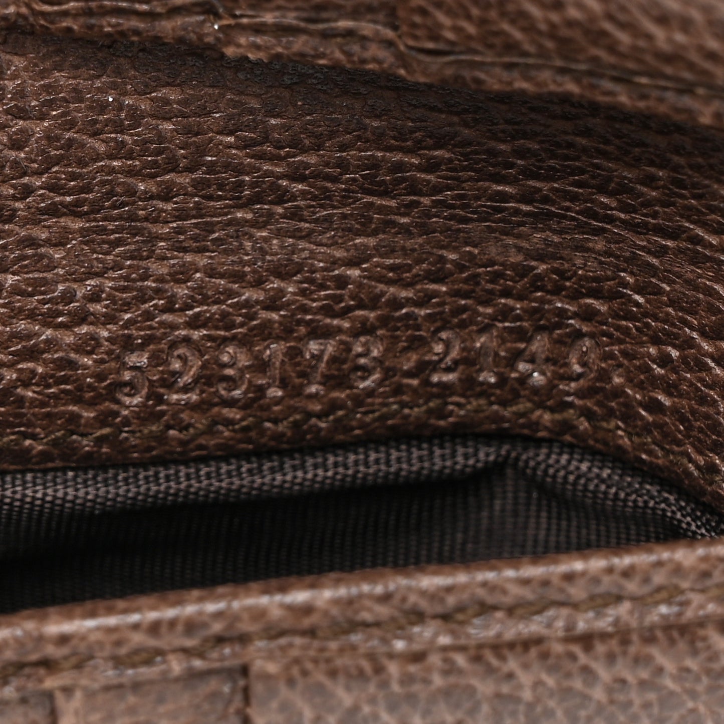 GG Supreme Monogram Web Ophidia French Flap Wallet Beige New Acero