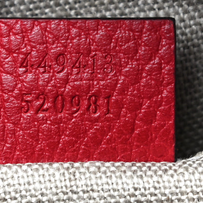 Gucci Monogram Mini Bree Messenger Bag Red 7 of 11