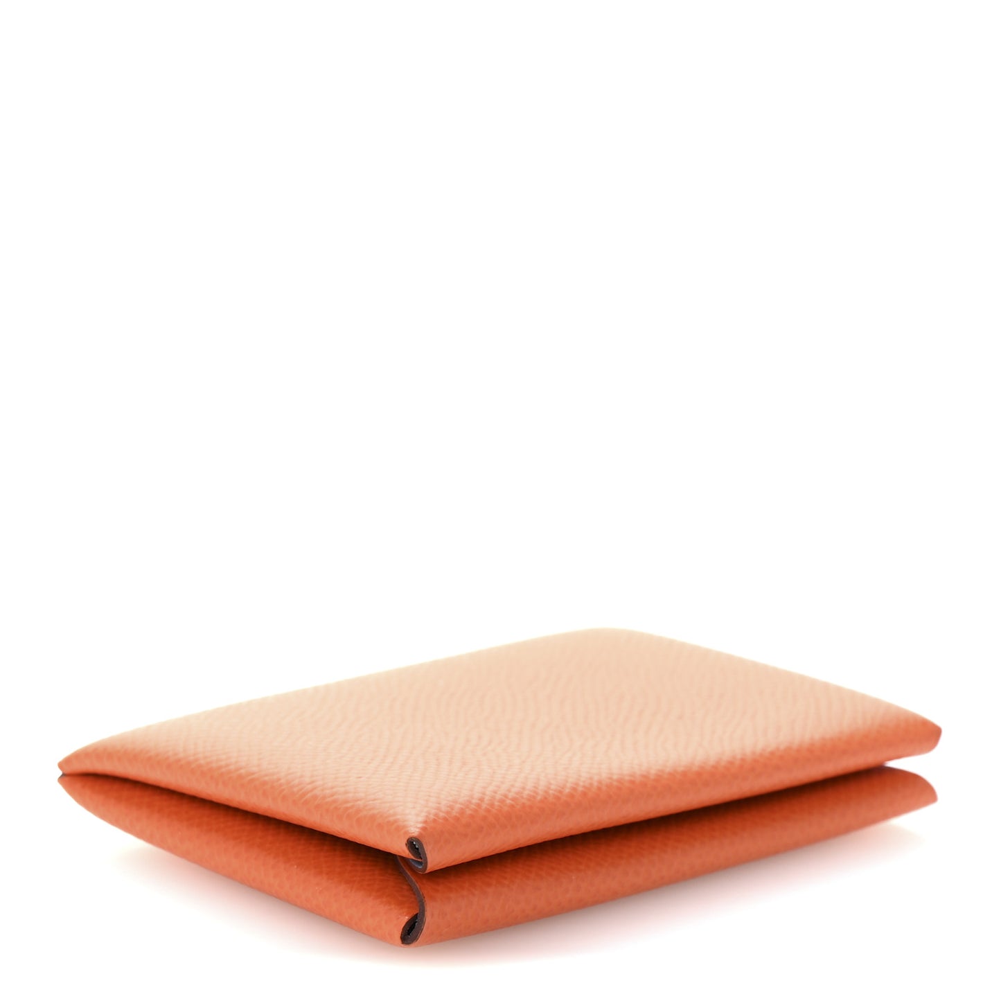 Epsom Verso Calvi Card Case Orange Celeste