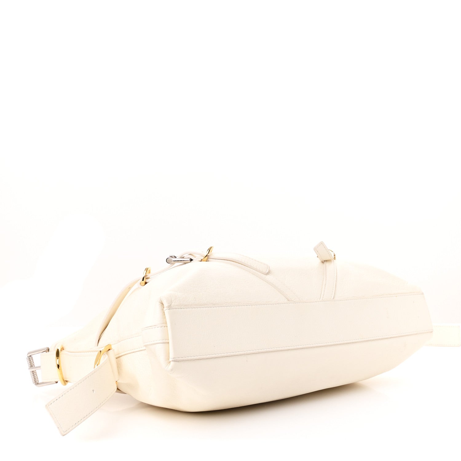 Givenchy Calfskin Medium Voyou Bag Ivory 4 of 11