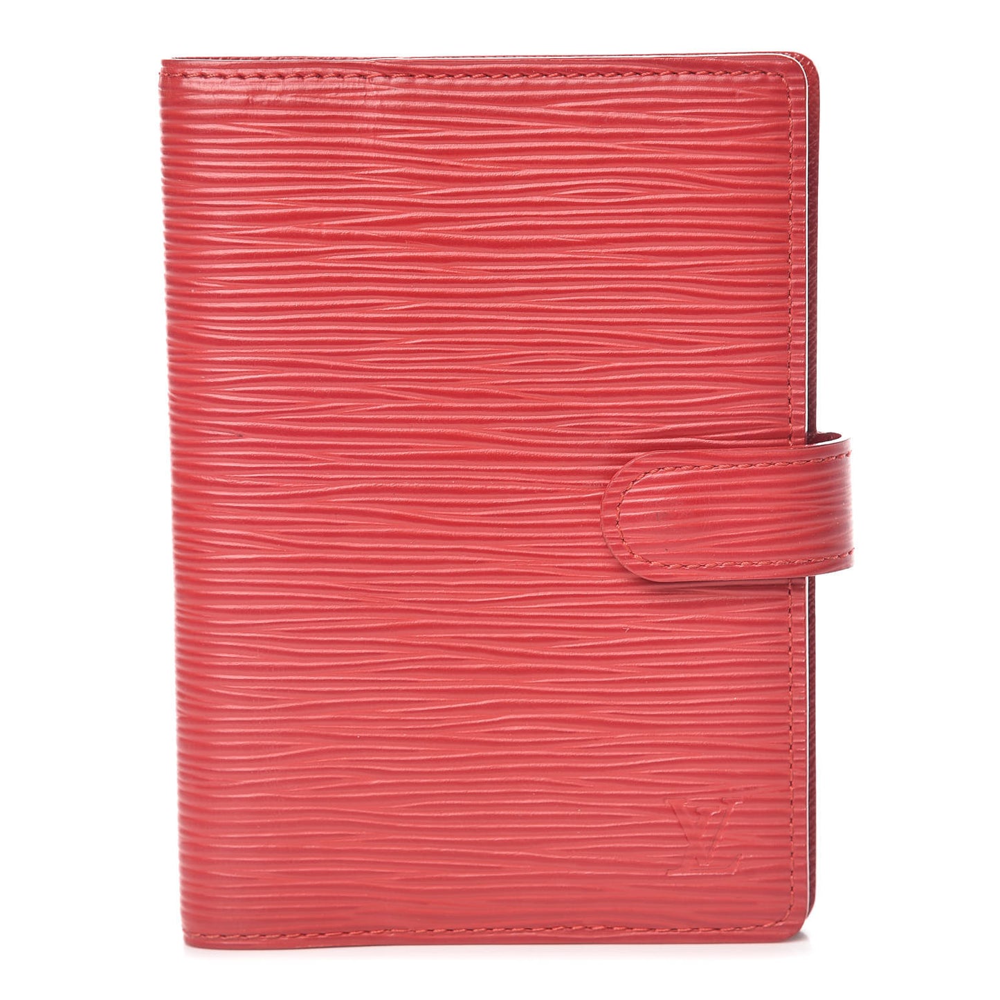 Epi Small Ring Agenda Cover Rouge