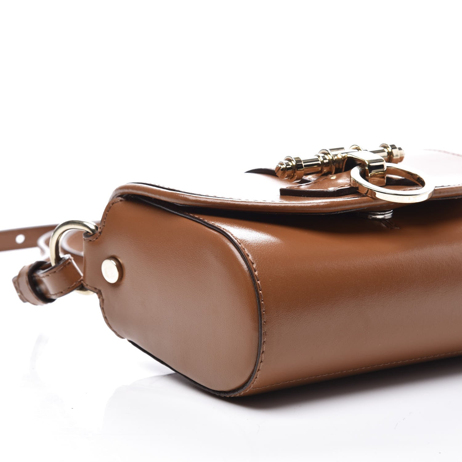 Givenchy Calfskin Obsedia Shoulder Bag Brown 6 of 8
