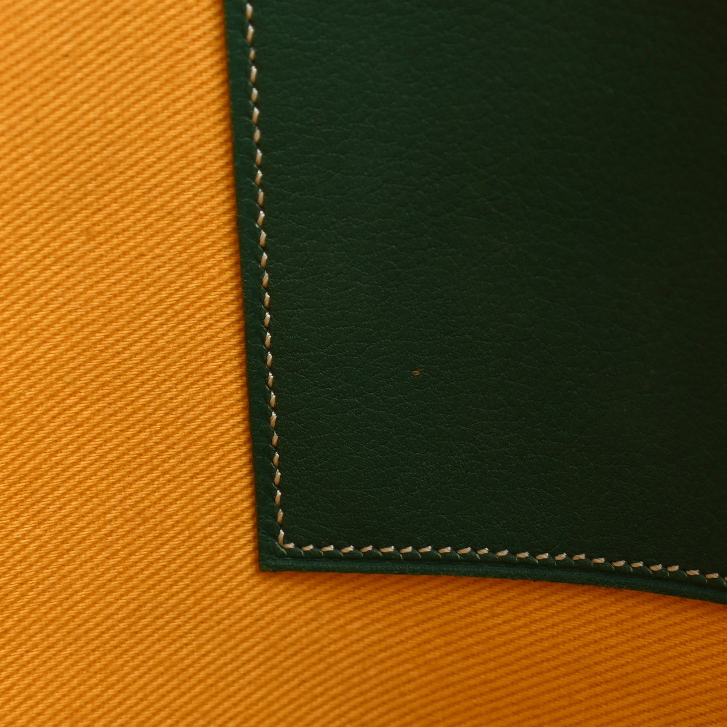Goyardine Senat Pochette MM Green