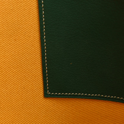 Goyard Goyardine Senat Pochette MM Green 8 of 9