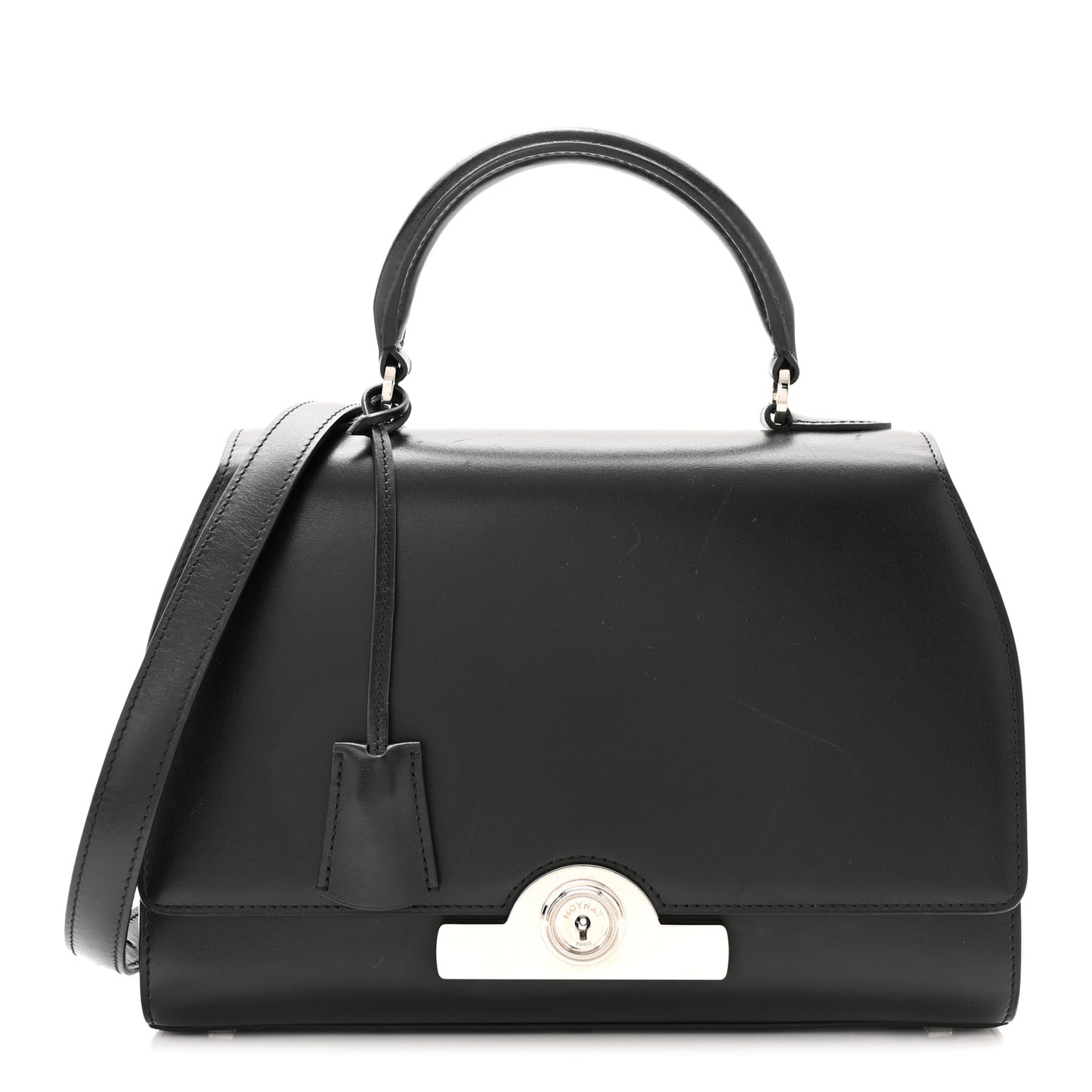Box Calfskin Rejane PM Black