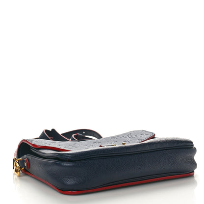 Louis Vuitton Empreinte Pochette Metis Marine Rouge 4 of 9