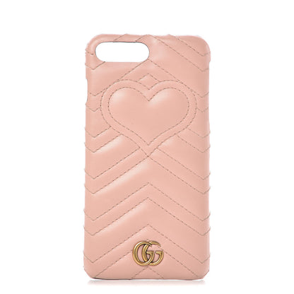 Gucci Calfskin Matelasse Marmont iPhone 7 Plus Case Pink 1 of 7