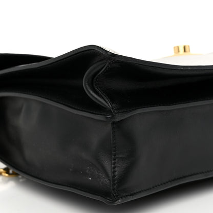 Prada Calfskin Large Soft Sound Shoulder Bag Black 9 of 10