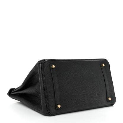 Hermes Fjord Birkin 35 Black 4 of 12