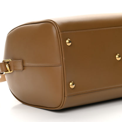 Saint Laurent Calfskin Classic Duffle 6 Camel 9 of 11