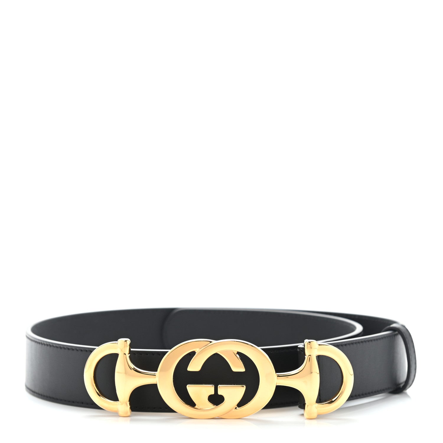 Gucci Calfskin Zumi 30mm Belt 70 28 Black 1 of 7