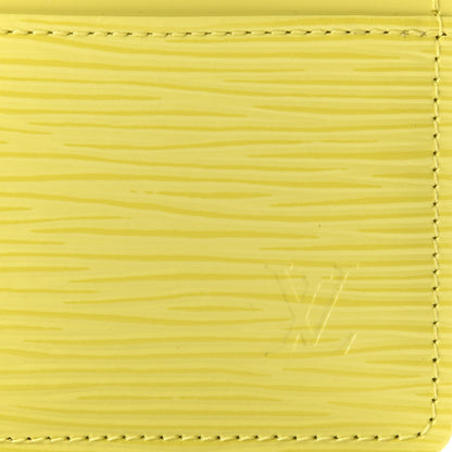Louis Vuitton Epi Card Holder Vert Acide 8 of 9