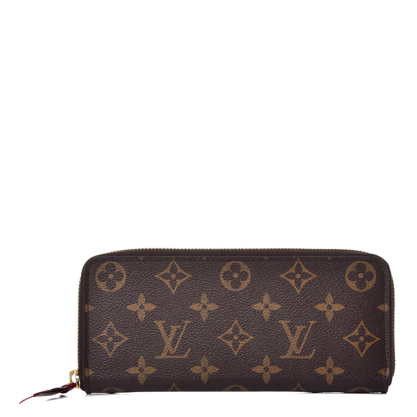 Monogram Clemence Wallet Fuchsia