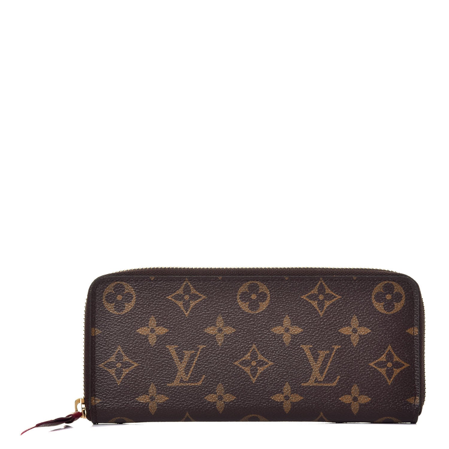 Louis Vuitton Monogram Clemence Wallet Fuchsia 1 of 8