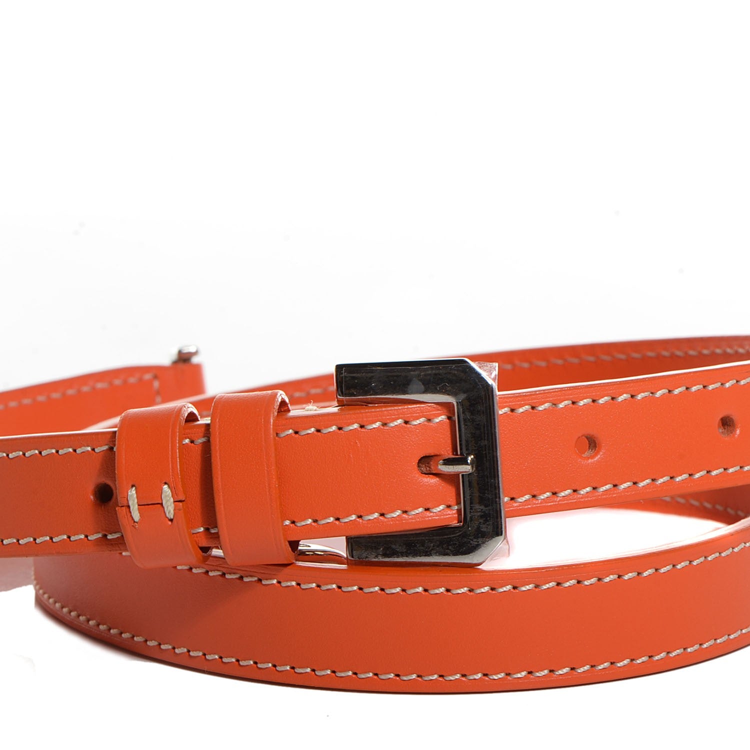 Goyard Leather Adjustable Shoulder Strap Orange 4 of 6