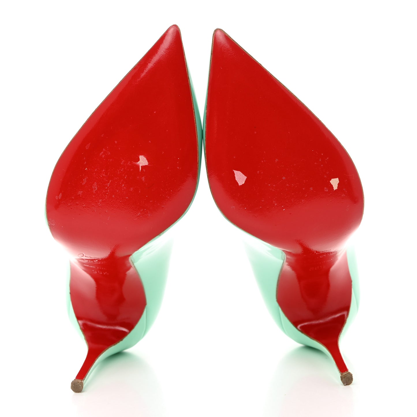 Patent Pigalle Follies 100 Pumps 38.5 Opaline