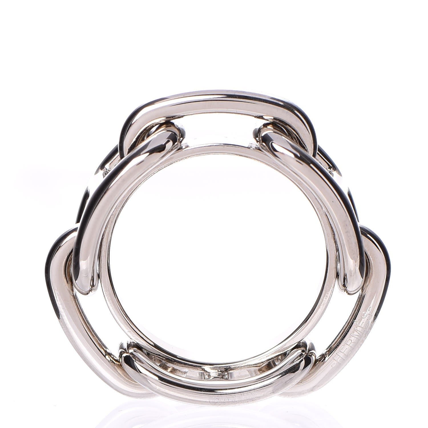 Hermes Palladium Regate Scarf Ring 5 of 6