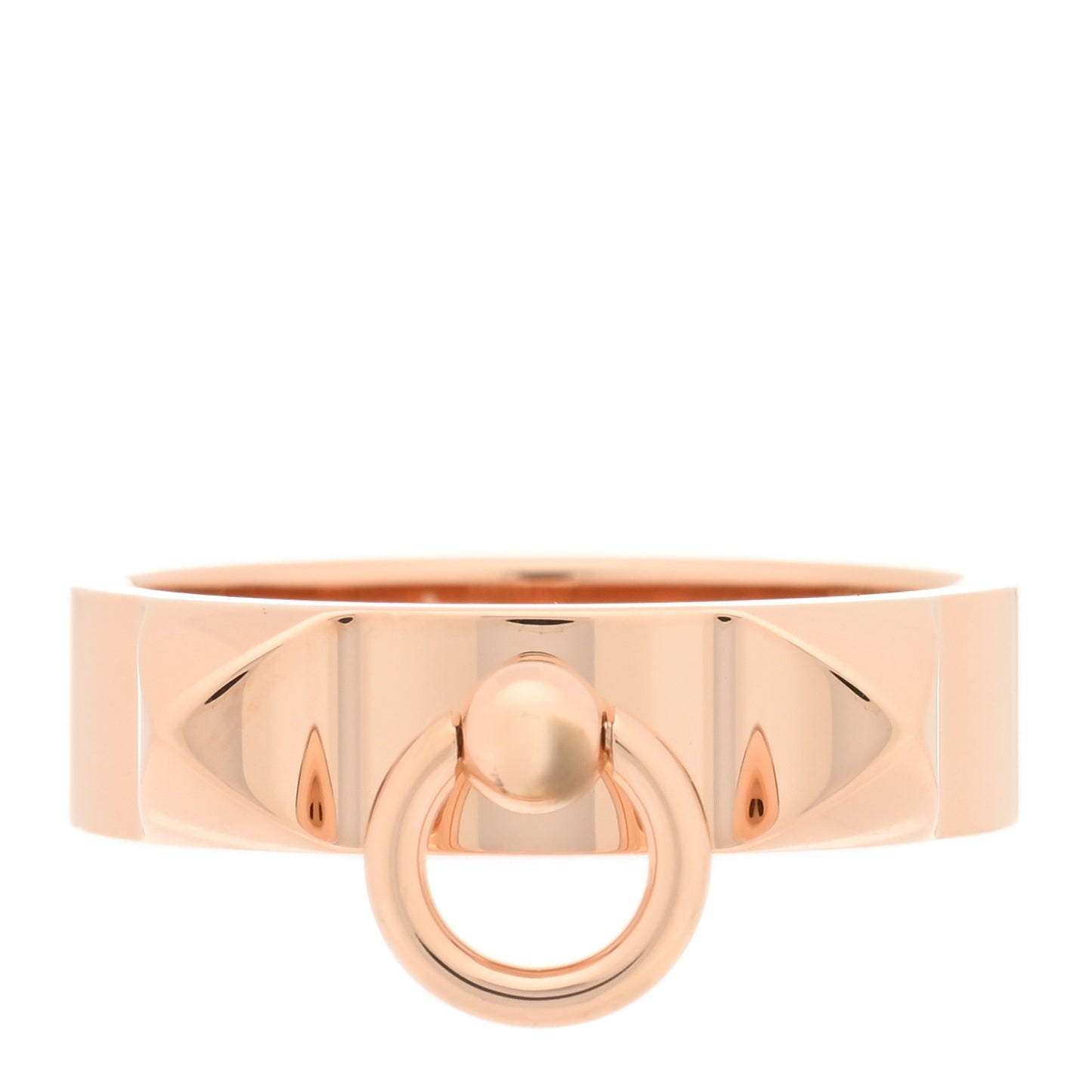 18K Rose Gold PM Collier De Chien Ring 52 6