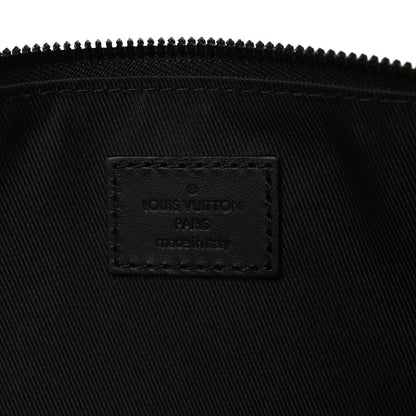 Louis Vuitton Monogram Seal City Keepall Black 5 of 8