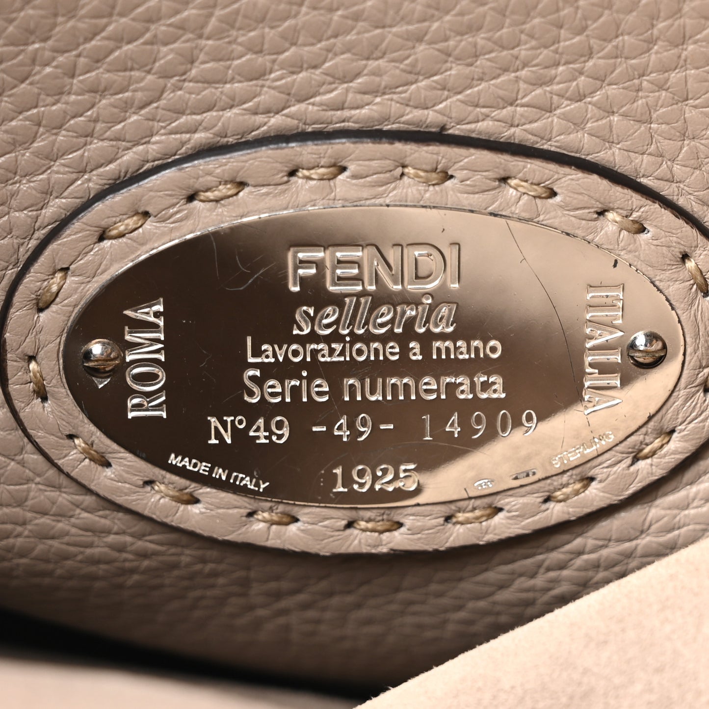 Cuoio Romano Selleria Large Peekaboo Iconic Satchel Corda