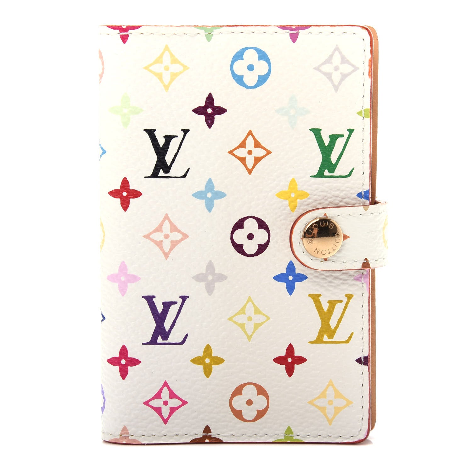 Louis Vuitton Monogram Multicolor Carnet de Bal Mini Agenda Cover White 1 of 8