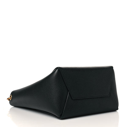 Celine Soft Grained Calfskin Small Sangle Bucket Bag Black 4 of 10
