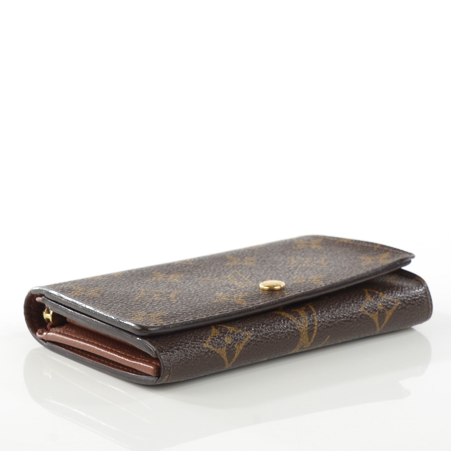 Louis Vuitton Monogram Porte-Monnaie Tresor Wallet 4 of 7