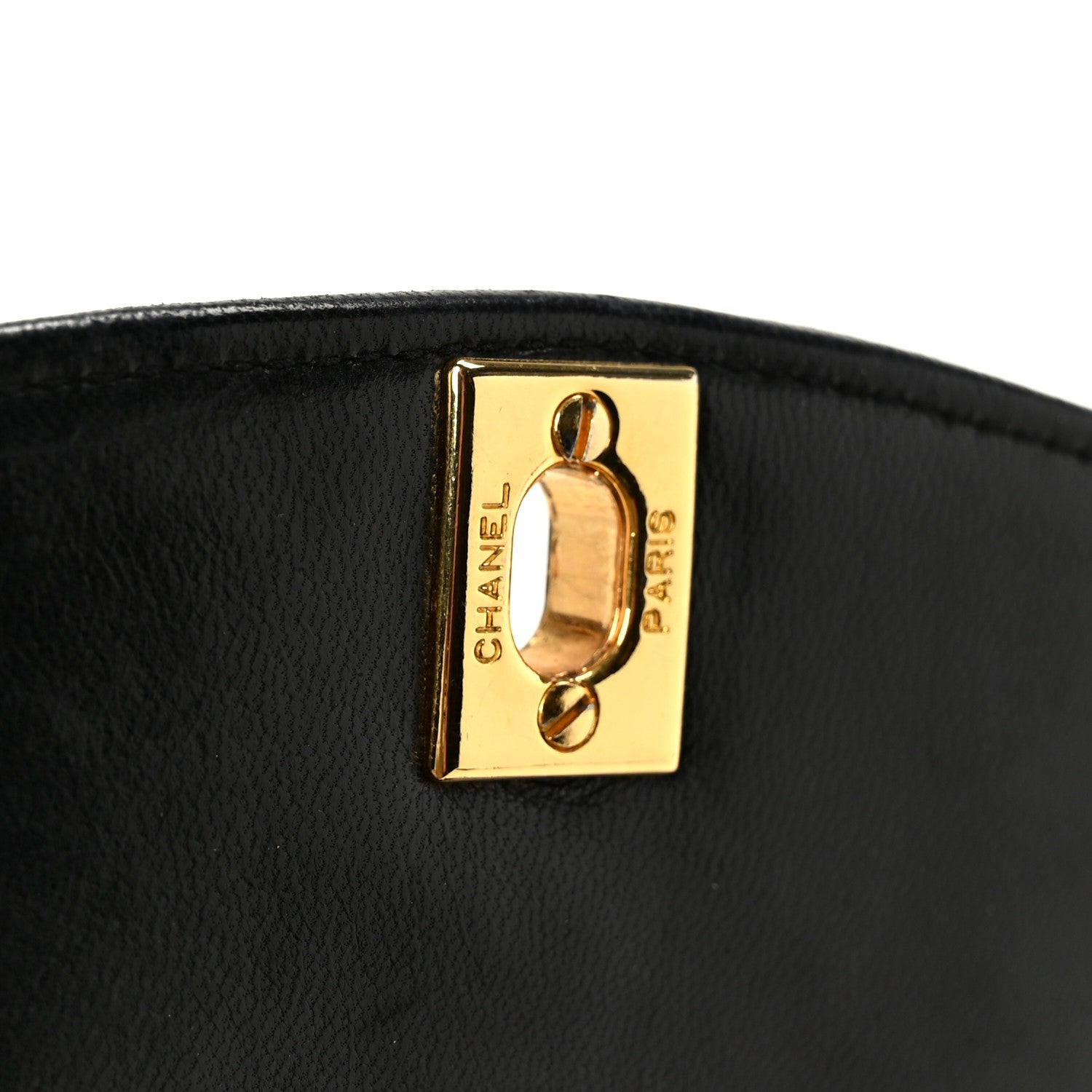 Chanel Lambskin Quilted Small Single Flap Black 7 of 13
