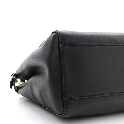 Fendi Nappa Mini Peekaboo Iconic Satchel Black 11 of 12