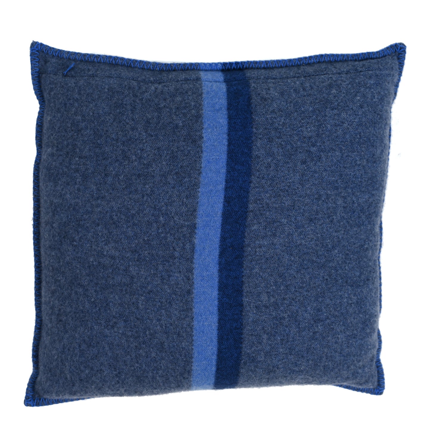 Wool Cashmere Cushion Pillow Blue Gray
