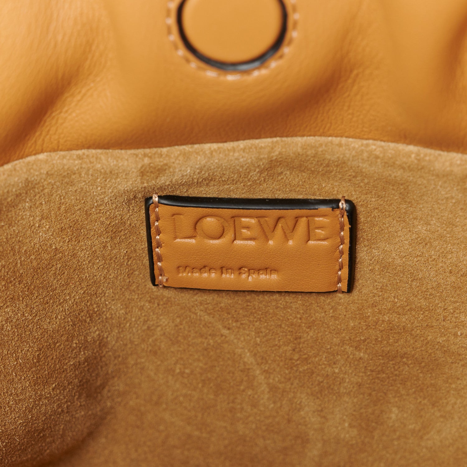 Loewe Nappa Flamenco Mini Knot Clutch Warm Desert 6 of 12