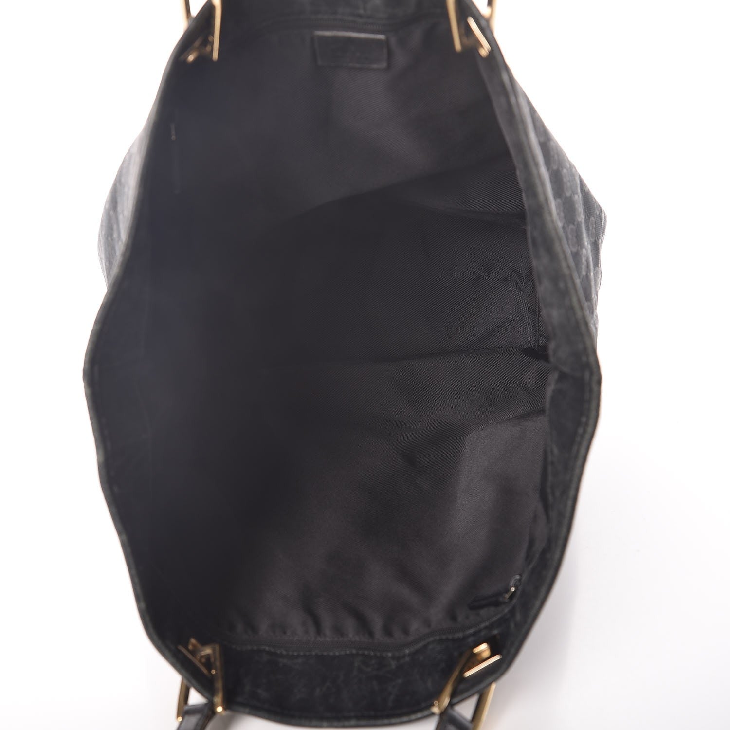 Gucci Monogram Large Tote Black 6 of 12