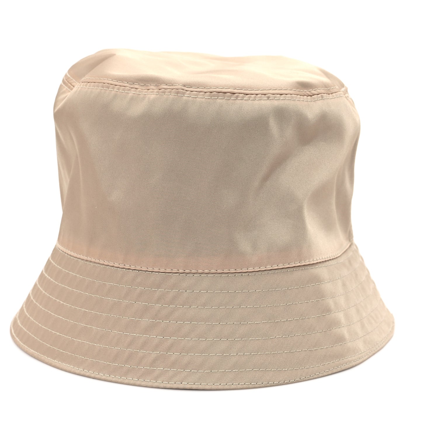 Re-Nylon Metal Triangle Logo Bucket Hat M Cammeo