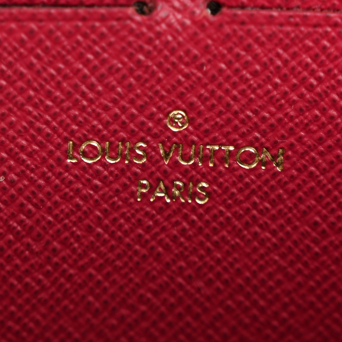 Monogram Clemence Wallet Fuchsia