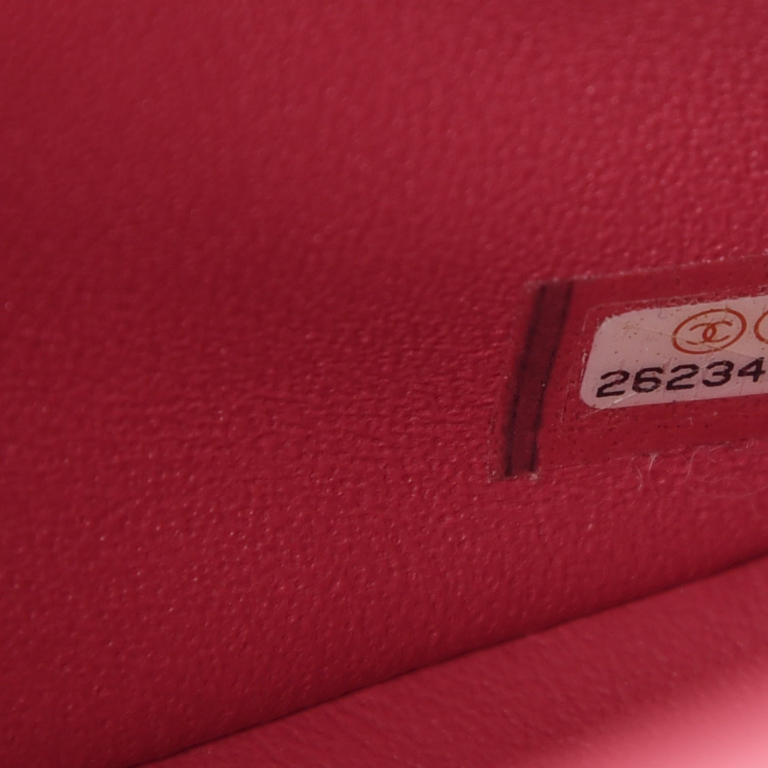 Chanel Lambskin Quilted Mini Rectangular Flap Dark Pink 7 of 8