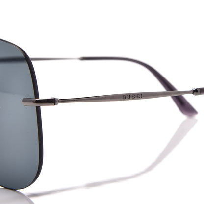 Gucci Metal Bamboo Shield GG 4262/S Sunglasses Black 5 of 9