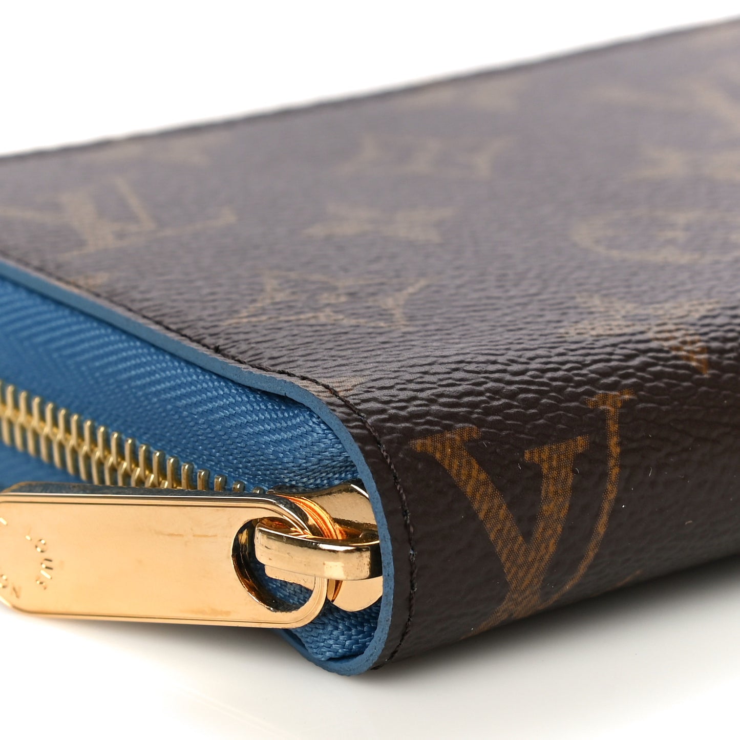 Monogram Zippy Wallet Blue Jean